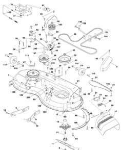 Part Location Diagram of 705124 Briggs and Stratton Spacer retainer